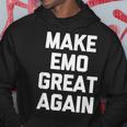 Make Emo Great Again インディーズミュージックエモ パーカー 面白い贈り物