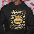 Mayo Makes Everything Better マヨネーズ パーカー 面白い贈り物