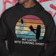 My Lucky Kite サーフィンシャツ ヴィンテージ サンセット ビーチ パーカー 面白い贈り物