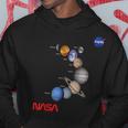 Nasa太陽系惑星ワーム記章ロゴ パーカー 面白い贈り物