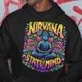 Nirvanatate Of Mind 瞑想 面白いグラフィックtシャツ パーカー 面白い贈り物