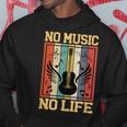 No Music No Life 音符ミュージシャン パーカー 面白い贈り物