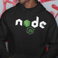NodeJs ポケットtシャツ Javascript開発者向け パーカー 面白い贈り物