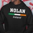 Nolan Irish Family Name 聖パトリックデー アイルランド国旗 パーカー 面白い贈り物