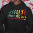 Padel Y Cerveza Evolución Divertida Para Amantes Del Pádel Sudadera Regalos divertidos