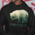 Pendleton Beartate Of Oregon Pacific Nw 野生動物 パーカー 面白い贈り物