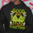 Pot Lovers マリファナ Good Budstick Together Cannabis Weed パーカー 面白い贈り物