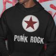 Punk Rock パンクロックスターのプレゼントでパンクロックミュージシャンのデザイン パーカー 面白い贈り物