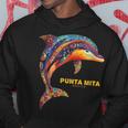 Punta Mita メキシコ バケーション ヴィンテージ トライバル イルカ パーカー 面白い贈り物