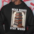 Read Bookstay Weird Bookworm Reading Book Lover Book パーカー 面白い贈り物