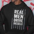 Real Drive Diesels 面白いディーゼル メカニック Usa トラッカー パーカー 面白い贈り物