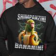 Shimpanzini Bananini パーカー 面白い贈り物