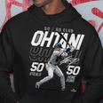 Speed Power Ohtani 50-50 Milestonehohei Ohtani Mlbpa パーカー 面白い贈り物
