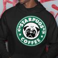 Starpugs コーヒーパグ 犬好き ギフト パーカー 面白い贈り物