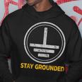 Stay Grounded面白い電気工学メカニック パーカー 面白い贈り物