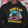 Surf Upchnauzer ファニーグラフィックtシャツ パーカー 面白い贈り物