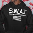 Swat スペシャル 武器と戦術警察WAT パーカー 面白い贈り物