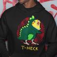 T Heck オカメインコ 面白い 恐竜 鳥 怒っているオウム 鳥 ミーム パーカー 面白い贈り物