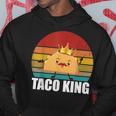 Taco King For Tacos Lover メキシカンタコス ファニー タコス サンセット パーカー 面白い贈り物