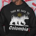 Take Me Back To Colombia ビンテージ コロンビア バケーション パーカー 面白い贈り物