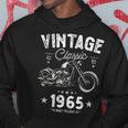 Vintage Born 1965 60Th Birthday クラシック レトロ バイク パーカー 面白い贈り物
