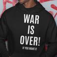 War Is Over If You Want It パーカー 面白い贈り物