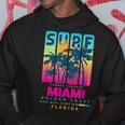 Wear Miami Florida Miami Colorfulunrise Graphic パーカー 面白い贈り物