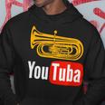 Youtuba おもしろ金管楽器 パーカー 面白い贈り物