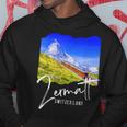 Zermatt お土産 マッターホルン ツェルマット パーカー 面白い贈り物