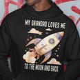 おじいちゃんは私を月まで愛して帰って パーカー 面白い贈り物