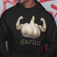 おもしろニンニクデザイン パーカー 面白い贈り物