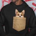 おもしろ犬好きギフトウェルシュ・コーギー・イン・マイ・ユア・ポケット パーカー 面白い贈り物