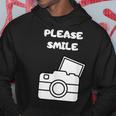 お願い スマイル アート オブ 写真 カメラマン カメラマン パーカー 面白い贈り物