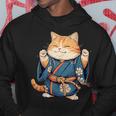 かわいいマワシ相撲帯猫ちゃんの力士 パーカー 面白い贈り物