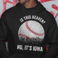 ここは天国か？アイオワ・ビンテージ・ベースボール・コーン・フィールズ パーカー 面白い贈り物