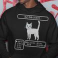 ねこがあらわれた！ 猫好き ゲーム好き ネコ飼い ネコママ 猫ママ ネコパパ 猫パパ Rpg ゲーム 猫 ねこ ネコ パーカー 面白い贈り物