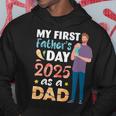 はじめての父の日2025年 赤ちゃんの誇り高きパパを持つお父さんとして パーカー 面白い贈り物