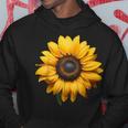 ひまわり モチーフ フラワーアート アート ひまわり パーカー 面白い贈り物