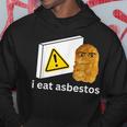 アイ・イート・アスベスト・ファニー・カーズ・チキン・ナゲット・ミーム パーカー 面白い贈り物