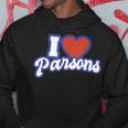 アイ・ラブ・パーソンズ パーカー 面白い贈り物
