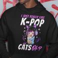 アニメ・猫 K-Pop パーカー 面白い贈り物