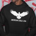 アメリカンイーグル Usa ハクトイーグルシルエット パーカー 面白い贈り物