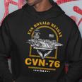 アメリカ海軍航空母艦 Cvn-76 ロナルド・レーガン Uss Ronald Reagan パーカー 面白い贈り物