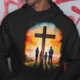 イエスキリストの十字架 – サンライズネイチャークリスチャン パーカー 面白い贈り物