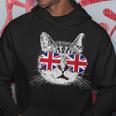 イギリス ユニオンジャック フラッグ イギリス 猫 イギリス パーカー 面白い贈り物