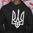 ウクライナのトライズブのシンボル ウクライナのトライデント パーカー 面白い贈り物