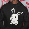 ウサギの穴から出てトラブルに巻き込まれる パーカー 面白い贈り物
