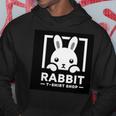 ウサギシリーズ（公式ロゴ） パーカー 面白い贈り物