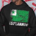 エスペラント国旗tシャツ パーカー 面白い贈り物