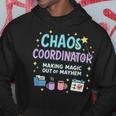 カオスコーディネーター 魔法のように混乱を整える人へ パーカー 面白い贈り物
